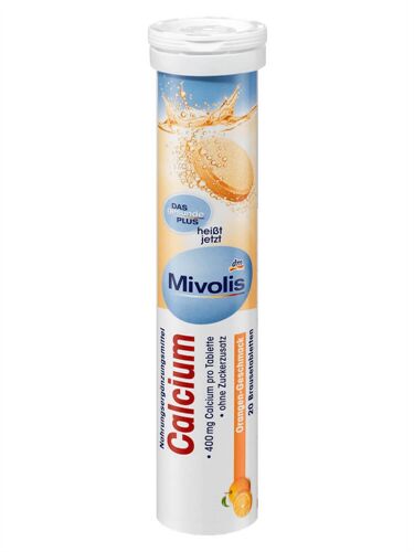 Viên Sủi Mivolis Calcium, 20 Viên của Đức