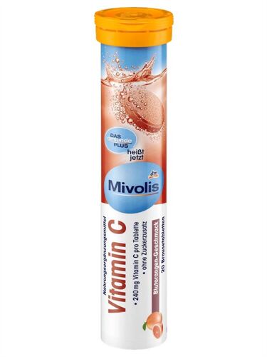 Viên Sủi Mivolis Vitamin C, 20 Viên của Đức