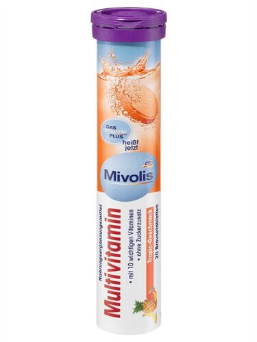 Viên Sủi Mivolis Vitamin Tổng Hợp, 20 Viên của Đức