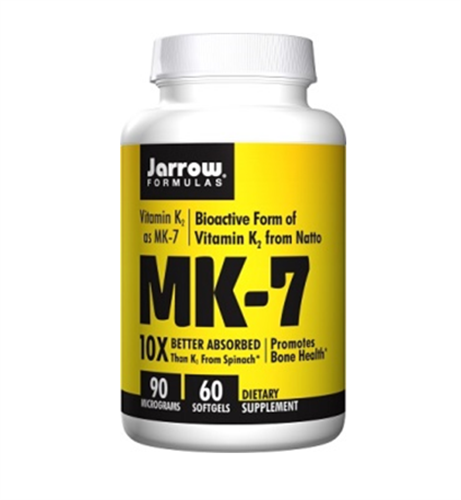Viên uống bổ sung vitamin K, Jarrow MK-7 90mcg 60 viên của Mỹ