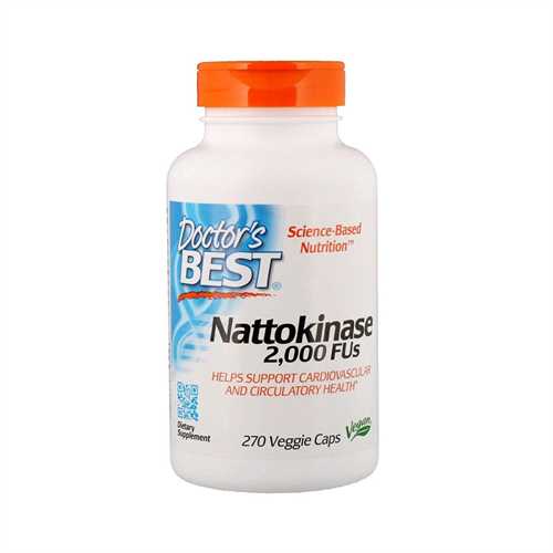 Viên uống Nattokinase 2,000 FUs hộp 270 viên của Doctor's Best