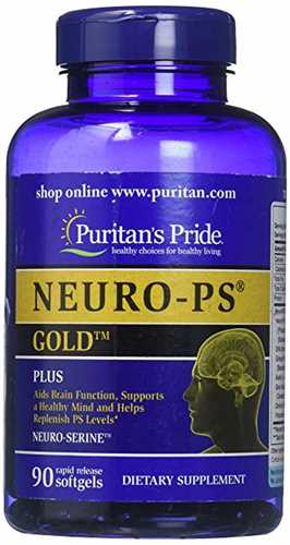 Viên Uống Cải Thiện Tuần Hoàn Não Puritan's Pride Neuro-PS Gold 90 Viên của Mỹ