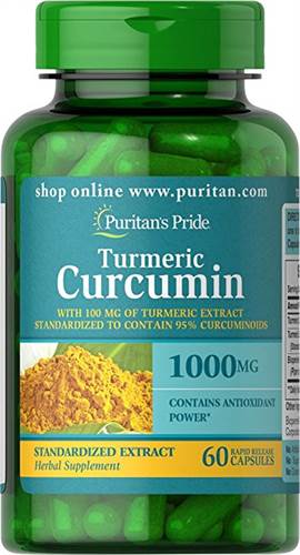 Tinh chất nghệ Turmeric Curcumin  Puritan's Pride 1000mg 60viên của Mỹ