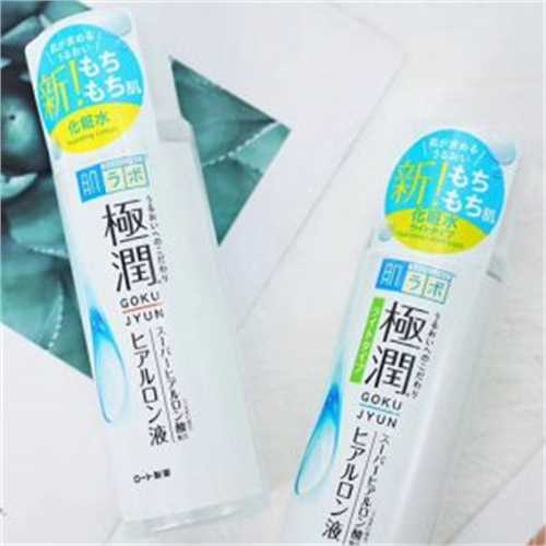 Nước hoa hồng dưỡng ẩm Hada Labo Gokujyun Super Hyaluronic Acid Moisturizing Lotion chai 170ml của Nhật Bản