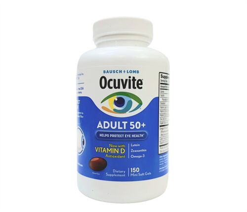 Viên uống bổ mắt Ocuvite Adult 50+ dành cho người trên 50 tuổi 150 viên của Mỹ 