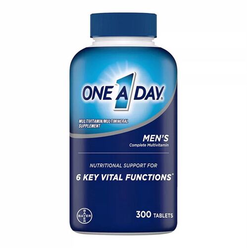 ONE A DAY Men Health Formula Vitamins, 300 viên - vitamin cho nam dưới 50 tuổi