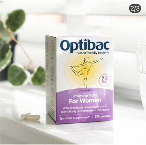Viên uống Men vi sinh OptiBac Probiotics for women hộp 30  viên của Anh