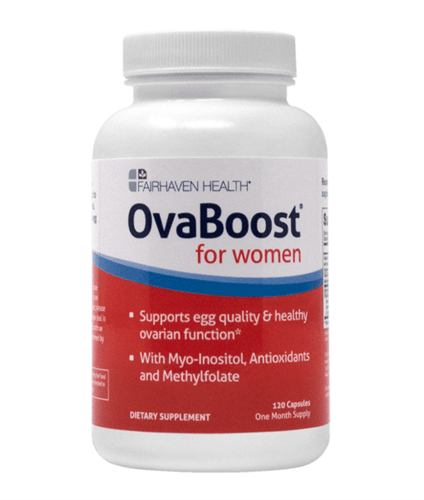 Viên uống tăng cường chức chất lượng trứng và sức khỏe sinh sản cho phụ nữ Fairhaven Health OvaBoost for Women 120 viên của Mỹ 