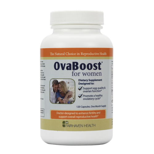 Viên uống tăng cường chức chất lượng trứng và sức khỏe sinh sản cho phụ nữ Fairhaven Health OvaBoost for Women 120 viên của Mỹ 