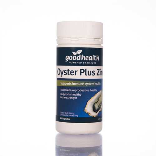 Oyster Plus Zinc Goodhealth hộp 60 viên của Úc - Tăng cường sinh lý nam giới