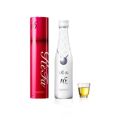 Nước uống ReFa Collagen Enrich 16 chai 480ml của Nhật Bản