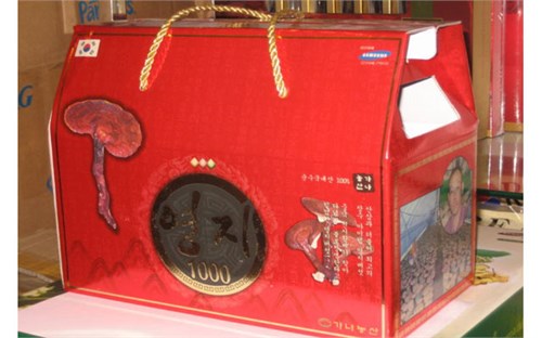 Nấm Linh Chi nguyên bông Hàn Quốc - Loại hảo hạng - Hộp 1kg