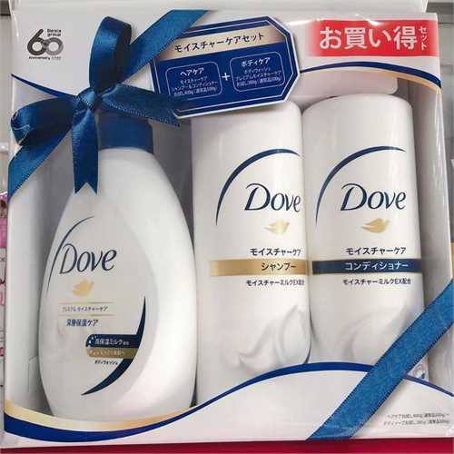 Bộ 3 Dầu Gội, Dầu Xả, Sữa Tắm Dove Nội Địa Nhật Bản