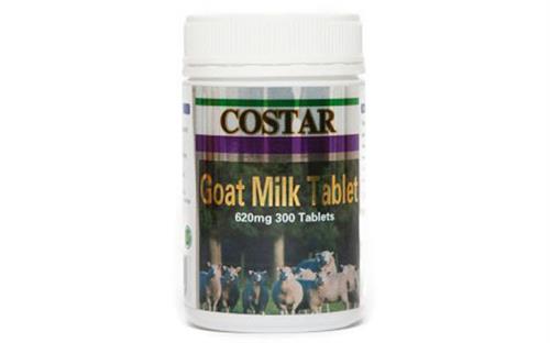 Goat Milk Tablet 620mg hộp 300 viên Costar - Sữa Dê cô đặc của Úc