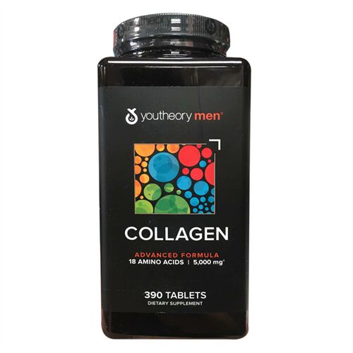 Viên uống Collagen Youtheory Men's Type 1, 2 & 3 cho nam hộp 390 viên
