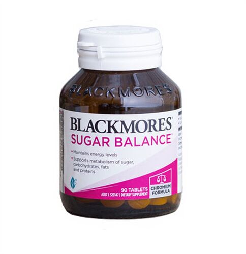 Viên uống cân bằng đường huyết Blackmore Sugar Balance 90v của Úc