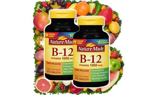 Viên uống bổ sung B12 vitamin 1000 mcg Timed Release Nature Made hộp 375 viên của Mỹ