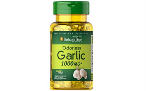 Tinh dầu tỏi Puritan's Pride USA 1000mg hộp 250 viên của Mỹ - Odorless Garlic USA 