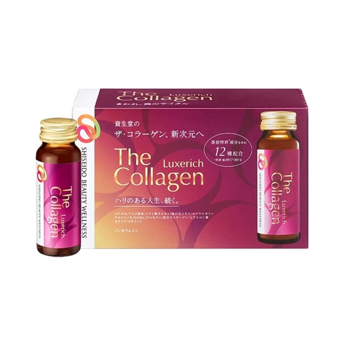 Nước uống The Collagen Shiseido EXR của Nhật, hộp 10 lọ