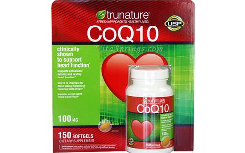 CoQ10 Trunature 100 mg, hộp 150 viên - Thực phẩm chức năng bổ tim mạch