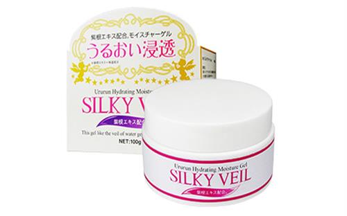 Kem Silky Veil all in one 100g Nhật Bản hộp 100g - Trắng da, trang điểm, dưỡng da