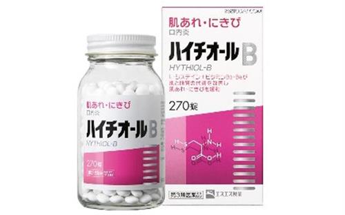 Viên uống trị mụn trứng cá Hythiol-B hộp 270 viên của Nhật Bản