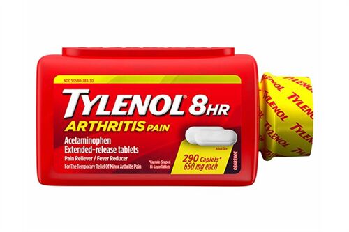 Viên uống Tylenol 8Hr Arthritis Pain 290 viên 650mg của Mỹ