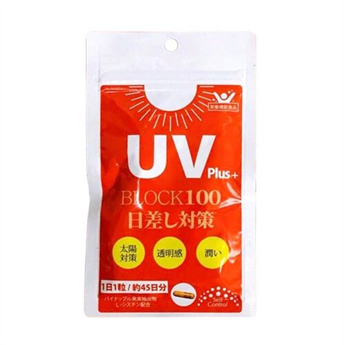 Viên uống chống tia UV Plus+ Block 100 45 ngày của Nhật Bản