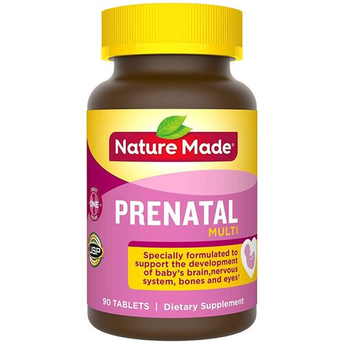 Prenatal dha viên Nature Made 90 viên - Viên uống bổ dưỡng cho bà bầu của Mỹ