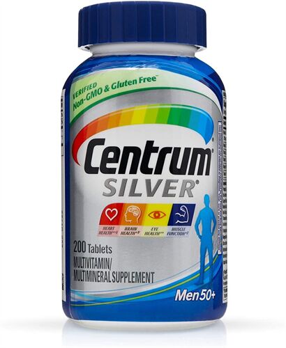 Centrum® Silver® Ultra Men's 50+ 200 viên - Vitamin dành cho đàn ông trên 50 tuổi