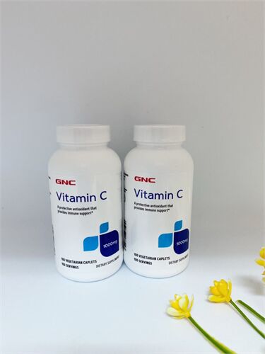 Viên uống vitamin C - GNC VITAMIN C 1000 mg của Mỹ