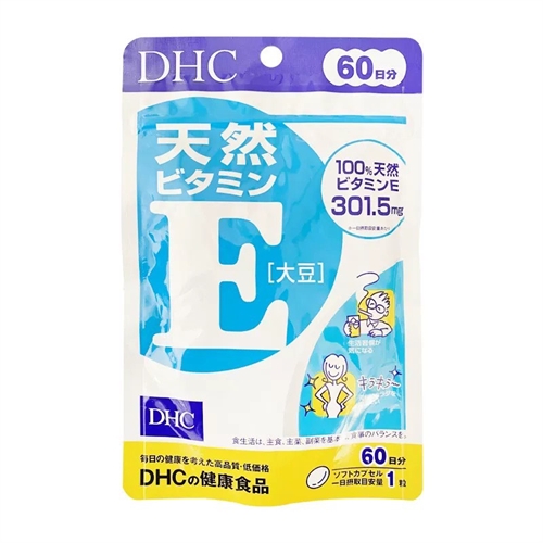 Viên uống Bổ Sung Vitamin E DHC 60 ngày của Nhật Bản
