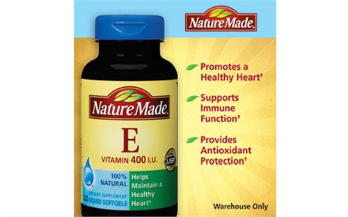 Vitamin E thiên nhiên 400iu của Mỹ - 100% Vitamine E tự nhiên hộp 225 viên