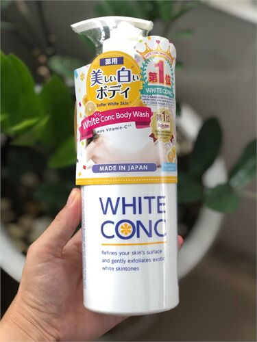 Sữa tắm trắng da White Conc Body Wash hộp 600ml của Nhật Bản