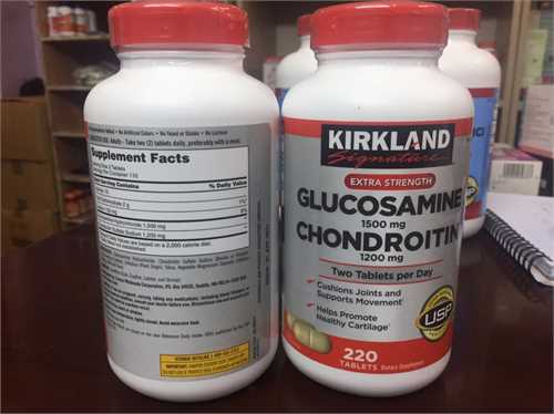 Glucosamine Kirkland hộp 280 viên của Mỹ