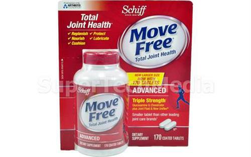 Move Free 170 viên của Mỹ - Move Free advanced Schiff mẫu mới