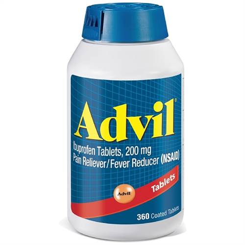Viên uống giảm đau hạ sốt Advil Ibuprofen 200mg 360 viên của Mỹ