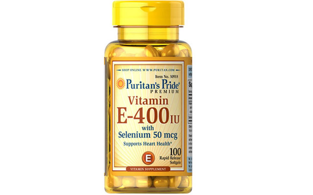 Vitamin E 400 iu with Selenium 50 mcg